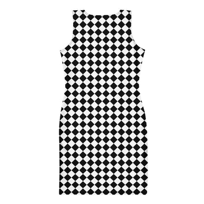 Checker Bodycon dress