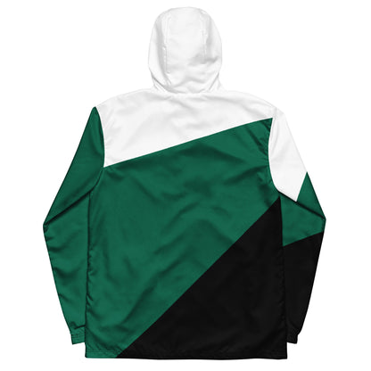 Green Wave Men's Windbreaker