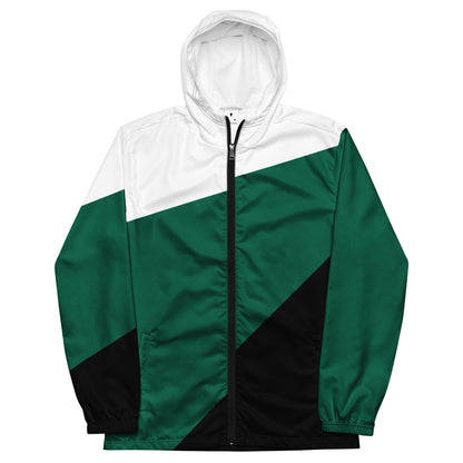 Green Wave Men's Windbreaker