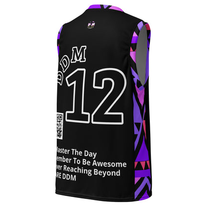 DDM's Hashtags Unisex Basketball Jersey