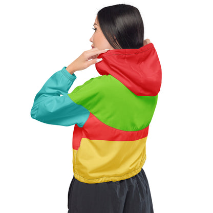 "Spring" Women’s cropped windbreaker