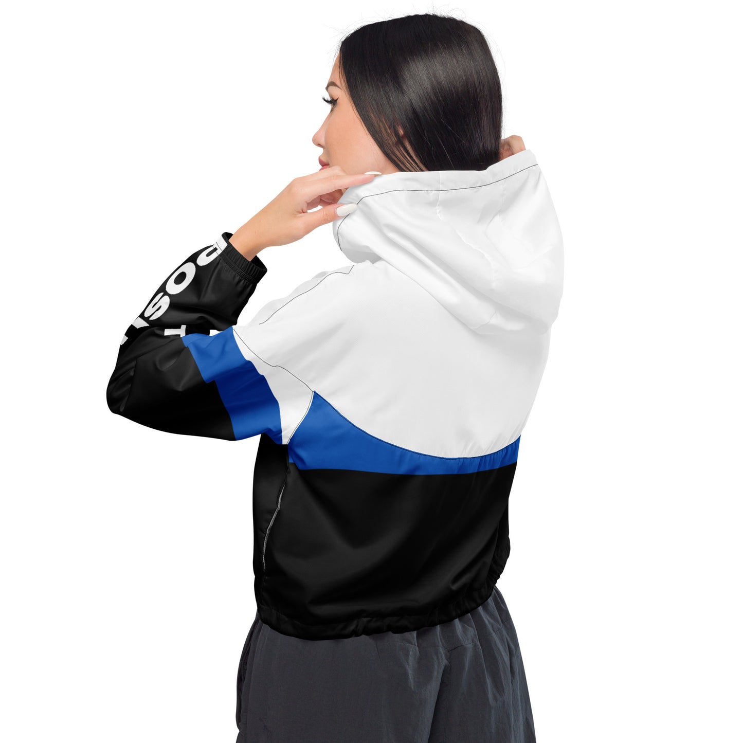 Women’s cropped windbreaker