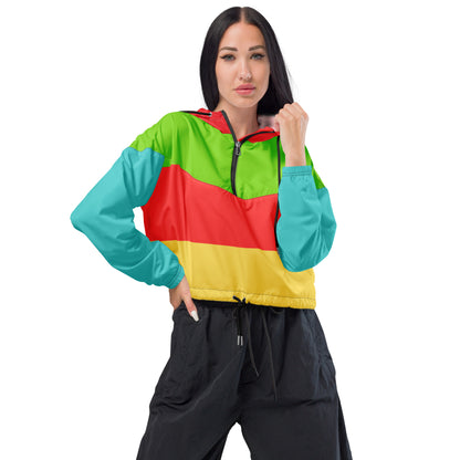 "Spring" Women’s cropped windbreaker