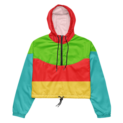 "Spring" Women’s cropped windbreaker