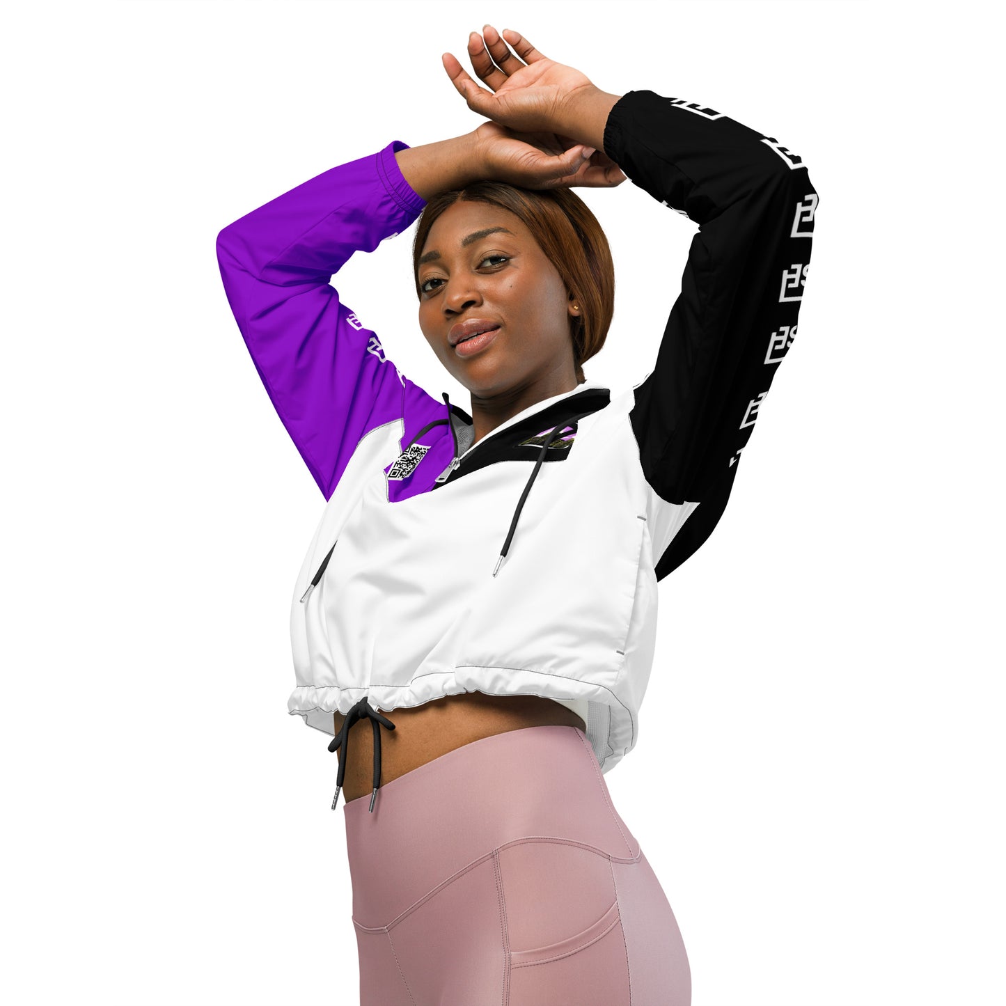 Purpose Women’s cropped windbreaker