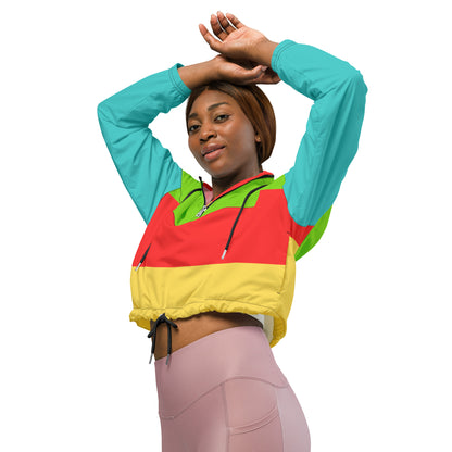 "Spring" Women’s cropped windbreaker