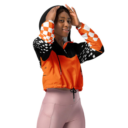 Raceway Women’s cropped windbreaker