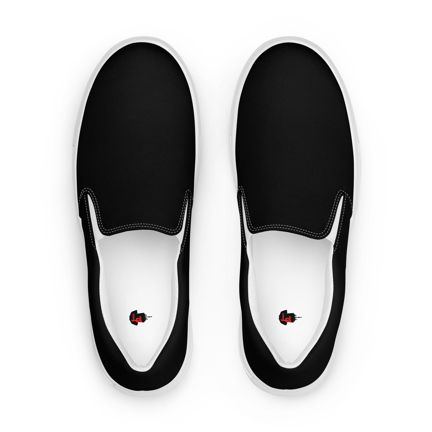 Midnight Black Men's Slip on