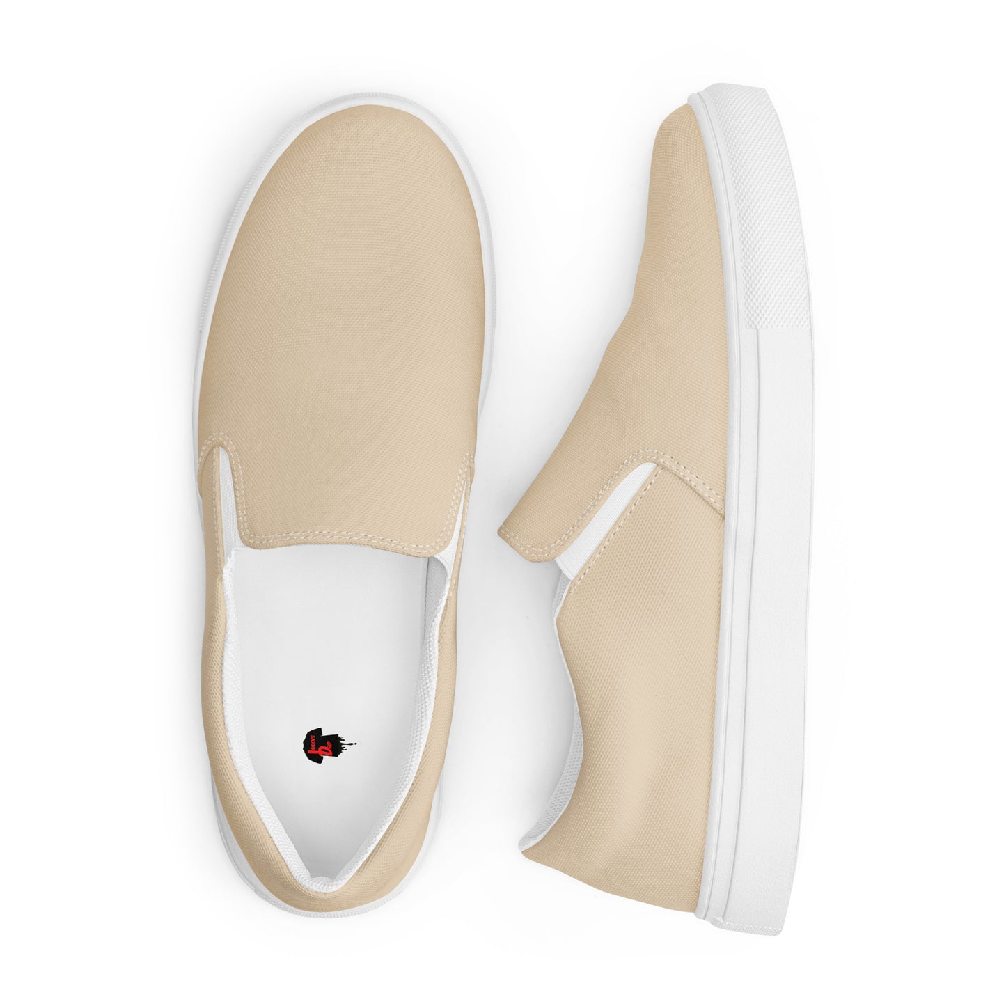 Cream Men's Slip on