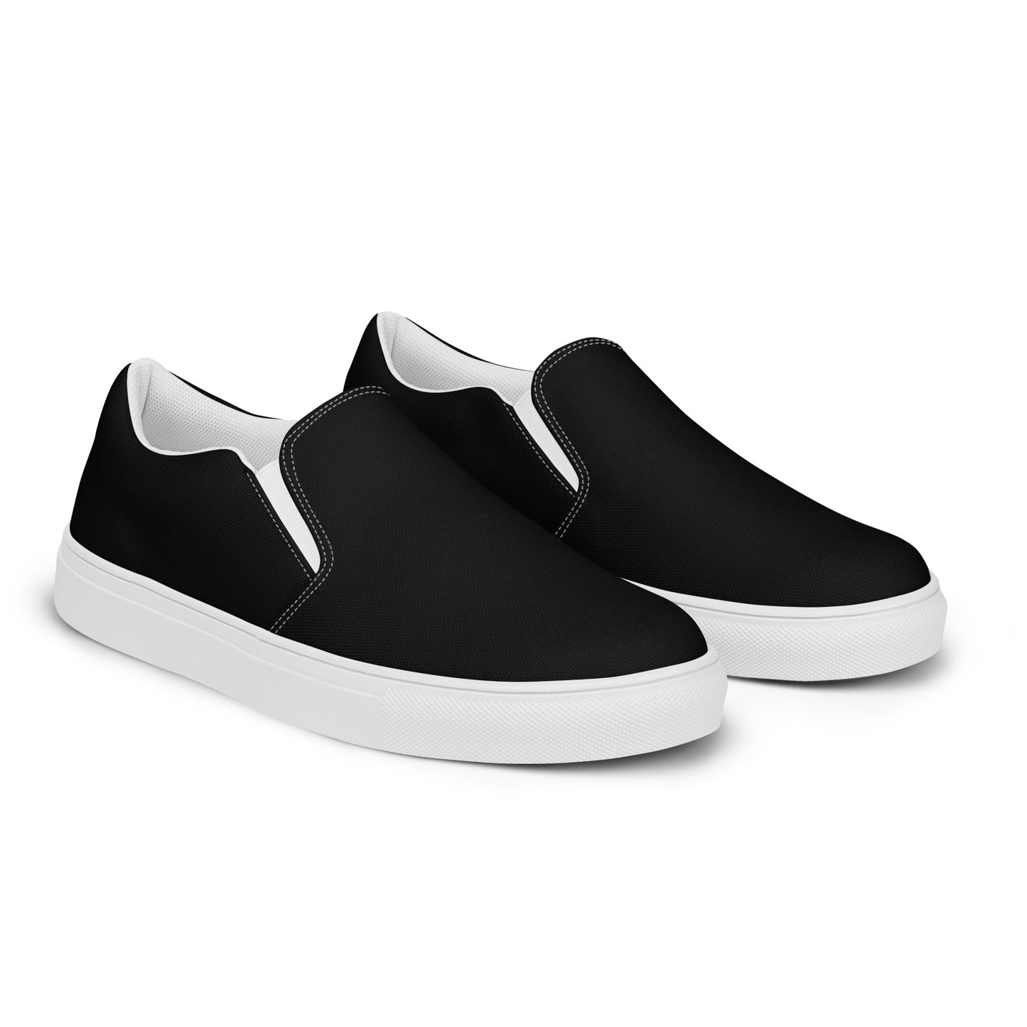 Midnight Black Men's Slip on