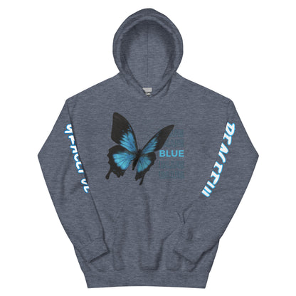 Graceful Blue Hoodie