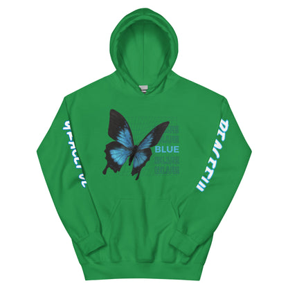 Graceful Blue Hoodie