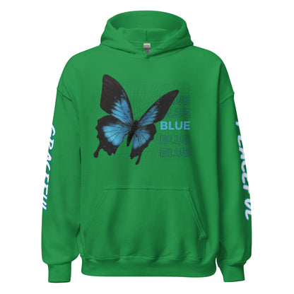 Graceful Blue Hoodie