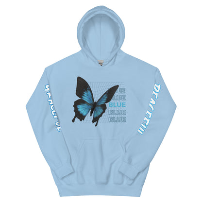 Graceful Blue Hoodie