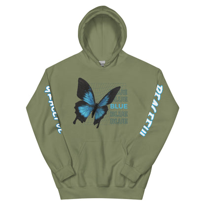 Graceful Blue Hoodie