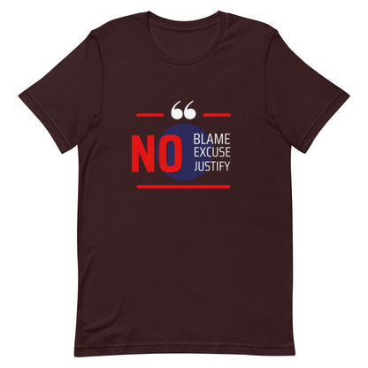 NO Blame t-shirt