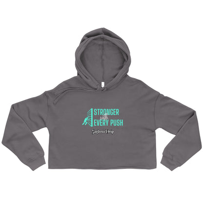 Stronger Crop Hoodie