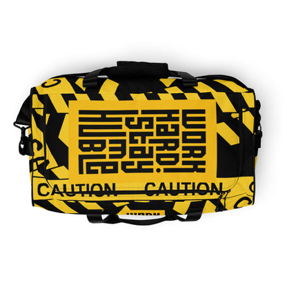 "Caution" Duffle bag