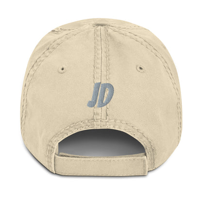 "JD" Distressed Dad Hat