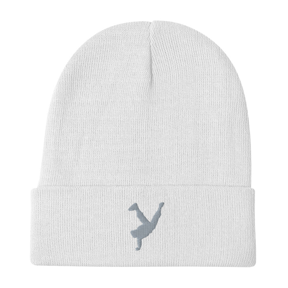 "JD" Embroidered Beanie